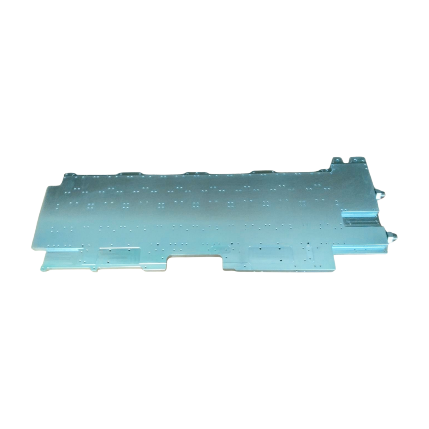 Aluminum alloy friction stir welding liquid cold plate